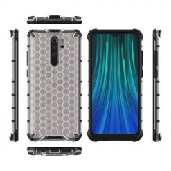 Odolný kryt Honeycomb Armor transparentný – Xiaomi Redmi Note 8 Pro | Kryty na mobil Kryty na mobil | Odolný kryt Honeycomb Armor transparentný – Xiaomi Redmi Note 8 Pro | Kryty na mobil