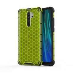 Kryty na mobil | Odolný kryt Honeycomb Armor zelený – Xiaomi Redmi Note 8 Pro | Kryty na mobil