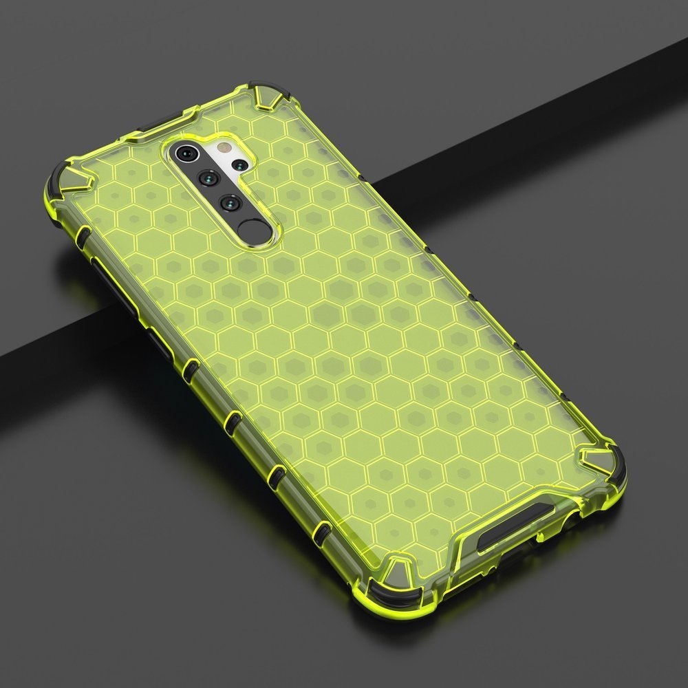 Odolný kryt Honeycomb Armor zelený – Xiaomi Redmi Note 8 Pro | Kryty na mobil Kryty na mobil | Odolný kryt Honeycomb Armor zelený – Xiaomi Redmi Note 8 Pro | Kryty na mobil