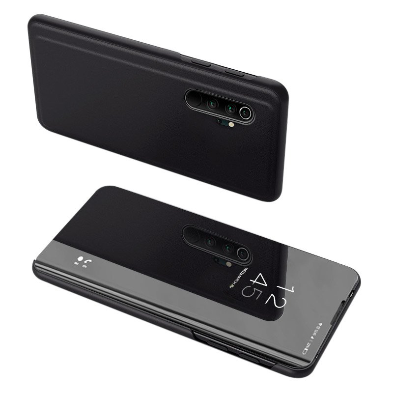 Priehľadný kryt Clear View Case čierny – Xiaomi Mi Note 10 / Mi Note 10 Pro | Kryty na mobil Kryty na mobil | Priehľadný kryt Clear View Case čierny – Xiaomi Mi Note 10 / Mi Note 10 Pro | Kryty na mobil