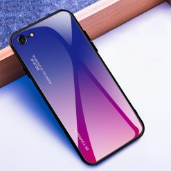 Kryty na mobil | Sklenený kryt Gradient glass modro-fialový – Apple iPhone 7 / iPhone 8 / iPhone SE 2020 / iPhone SE 2022 | Kryty na mobil