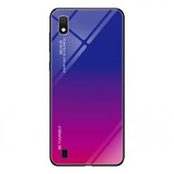 Kryty na mobil | Sklenený kryt Gradient glass modro-fialový – Samsung Galaxy A10 | Kryty na mobil
