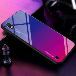 Sklenený kryt Gradient glass modro-fialový – Samsung Galaxy A10 | Kryty na mobil Kryty na mobil | Sklenený kryt Gradient glass modro-fialový – Samsung Galaxy A10 | Kryty na mobil