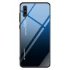 Kryty na mobil | Sklenený kryt Gradient glass červeno-čierny – Samsung Galaxy A70 | Kryty na mobil
