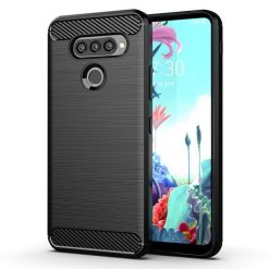 Kryty na mobil | Zadný kryt Carbon čierny – LG K50S | Kryty na mobil