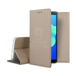 Kryty na mobil | Knižkové puzdro Smart Case Book zlaté – Huawei Y5 2018 / Honor 7S | Kryty na mobil