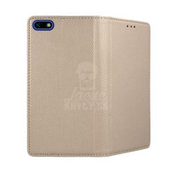 Kryty na mobil | Knižkové puzdro Smart Case Book zlaté – Huawei Y5 2018 / Honor 7S | Kryty na mobil