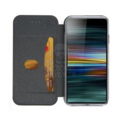Kryty na mobil | Peňaženkové puzdro Elegance čierne – Sony Xperia 10 | Kryty na mobil