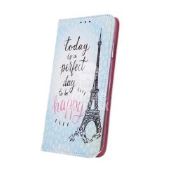 Kryty na mobil | Knižkové puzdro Trendy Perfect day to be happy – Sony Xperia 10 | Kryty na mobil