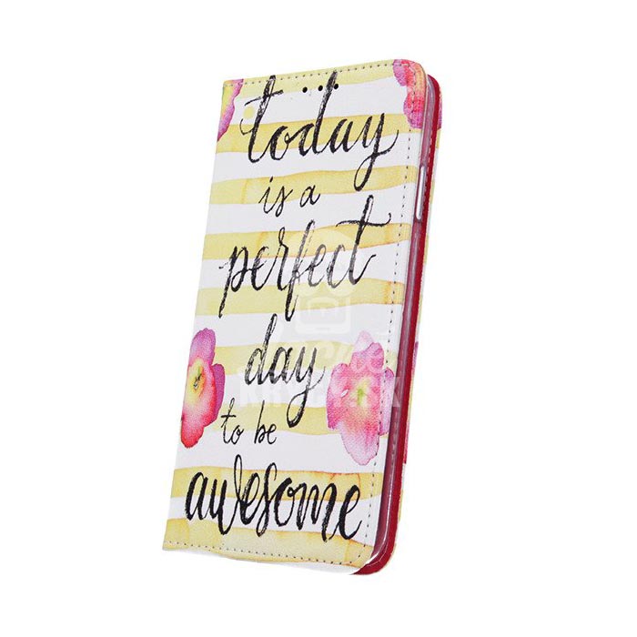Knižkové puzdro Trendy Perfect day to be awesome – Sony Xperia 10 | Kryty na mobil Kryty na mobil | Knižkové puzdro Trendy Perfect day to be awesome – Sony Xperia 10 | Kryty na mobil