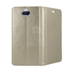 Kryty na mobil | Knižkové puzdro Magnet Book zlaté – Sony Xperia 10 | Kryty na mobil