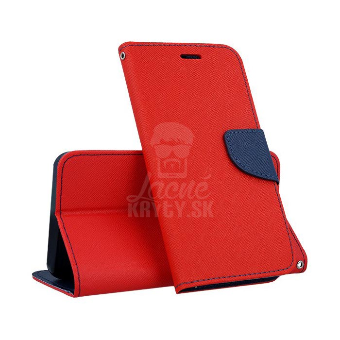 Peňaženkové puzdro Fancy Book červené – Xiaomi Redmi 7A | Kryty na mobil Kryty na mobil | Peňaženkové puzdro Fancy Book červené – Xiaomi Redmi 7A | Kryty na mobil