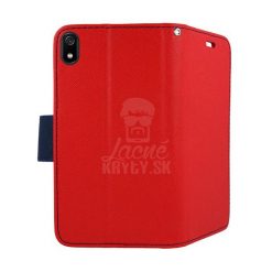 Peňaženkové puzdro Fancy Book červené – Xiaomi Redmi 7A | Kryty na mobil Kryty na mobil | Peňaženkové puzdro Fancy Book červené – Xiaomi Redmi 7A | Kryty na mobil