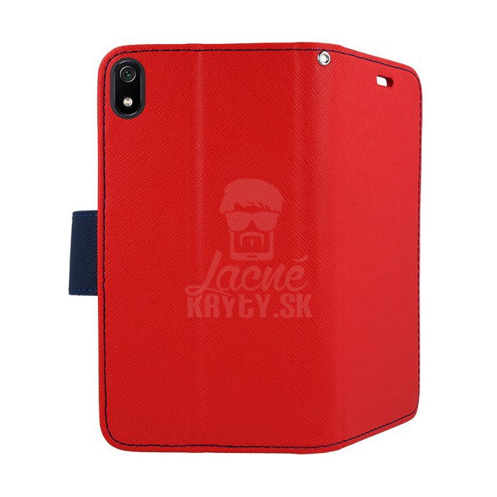 Peňaženkové puzdro Fancy Book červené – Xiaomi Redmi 7A | Kryty na mobil Kryty na mobil | Peňaženkové puzdro Fancy Book červené – Xiaomi Redmi 7A | Kryty na mobil