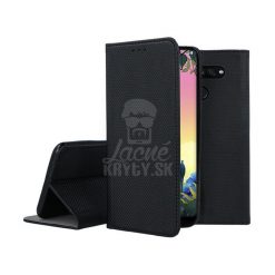 Kryty na mobil | Knižkové puzdro Smart Case Book čierne – LG K50S | Kryty na mobil