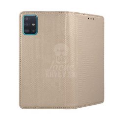 Knižkové puzdro Smart Case Book zlaté – Samsung Galaxy A51 | Kryty na mobil Kryty na mobil | Knižkové puzdro Smart Case Book zlaté – Samsung Galaxy A51 | Kryty na mobil
