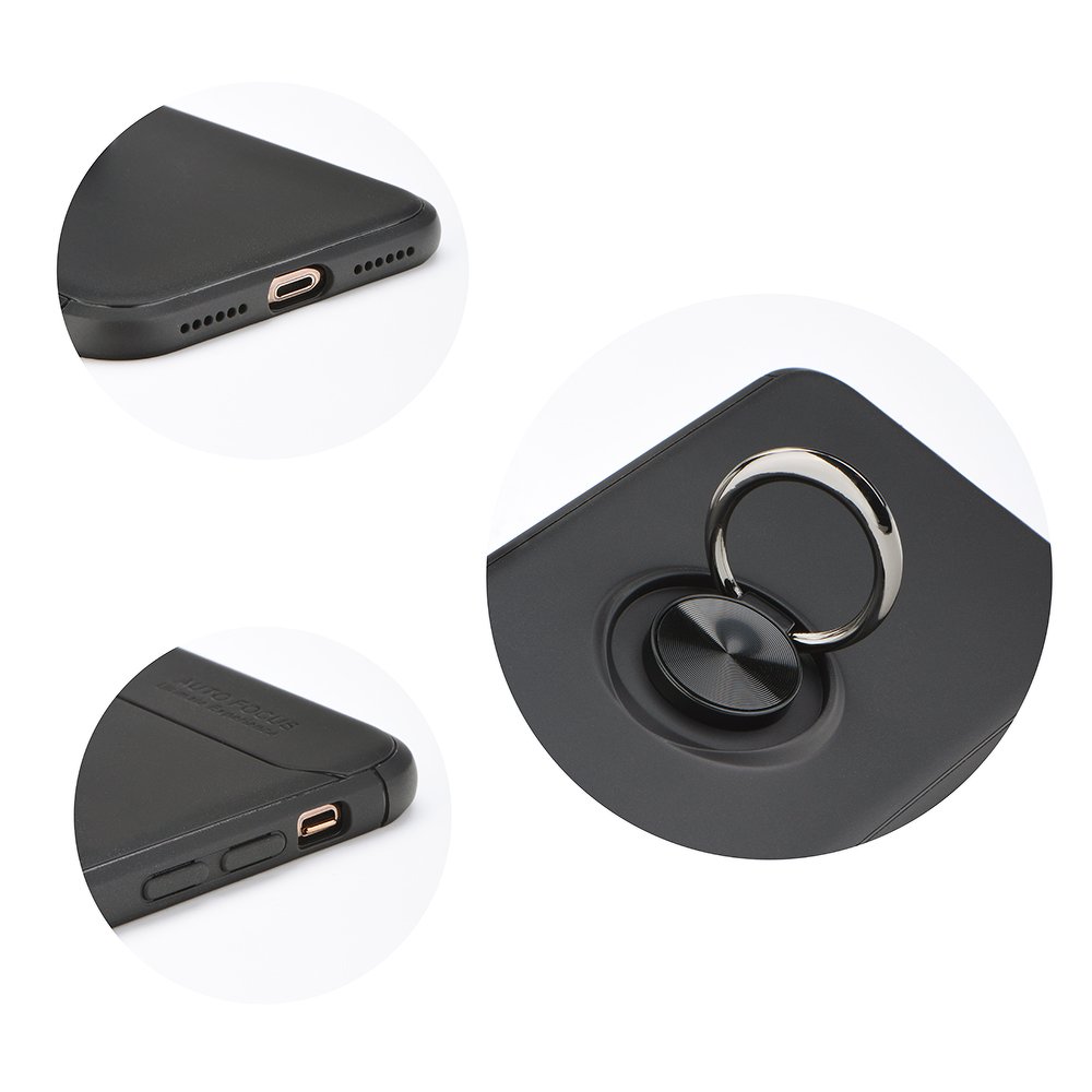 Zadný kryt Ring Case čierny – Xiaomi Redmi 7A | Kryty na mobil Kryty na mobil | Zadný kryt Ring Case čierny – Xiaomi Redmi 7A | Kryty na mobil