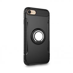Kryty na mobil | Zadný kryt Carbon Ring čierny – iPhone 11 Pro | Kryty na mobil