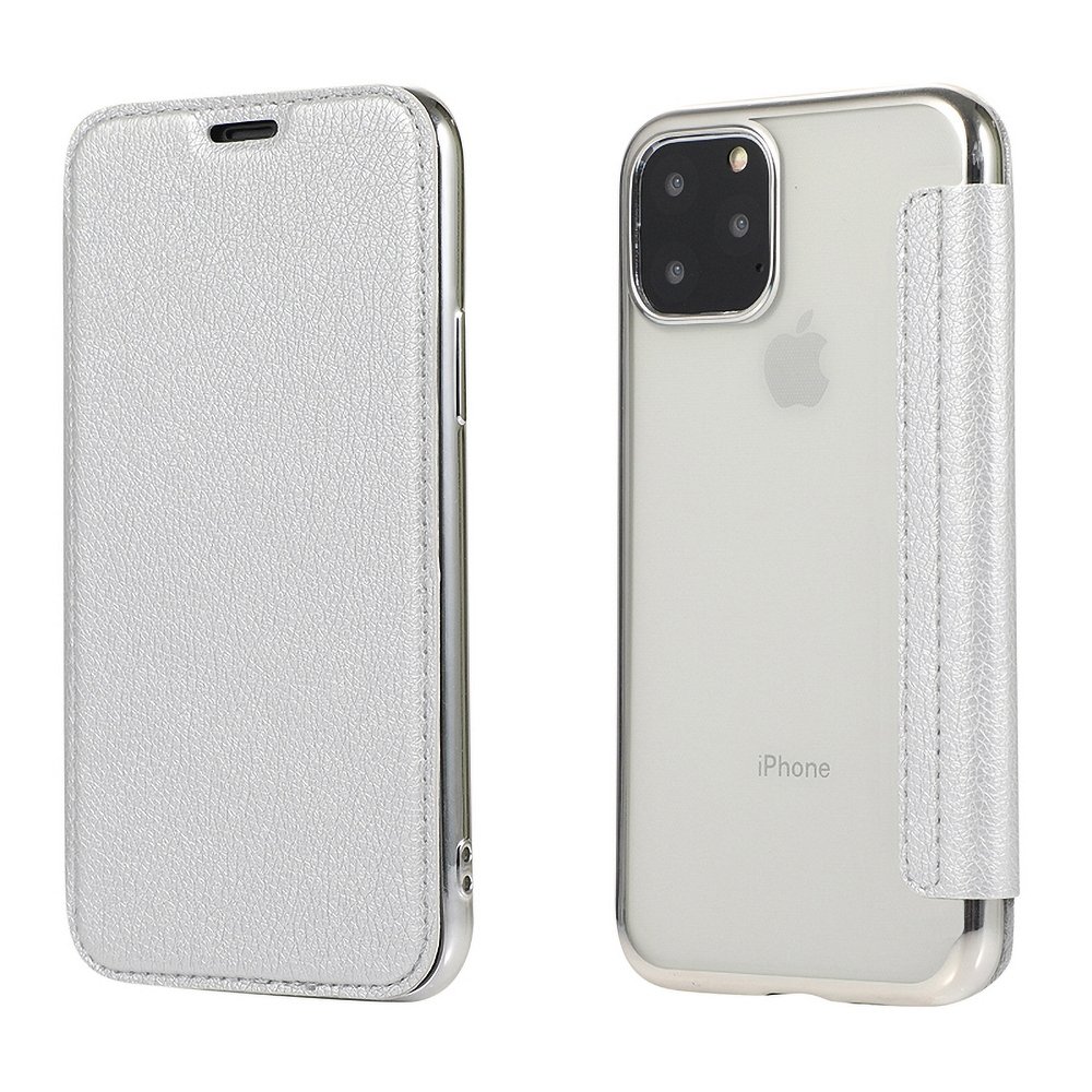 Knižkové puzdro Electro Book strieborné – iPhone 6 / 6S | Kryty na mobil Kryty na mobil | Knižkové puzdro Electro Book strieborné – iPhone 6 / 6S | Kryty na mobil