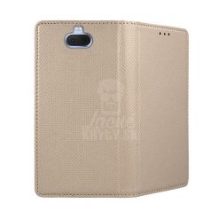 Kryty na mobil | Knižkové puzdro Smart Case Book zlaté – Sony Xperia 10 Plus | Kryty na mobil