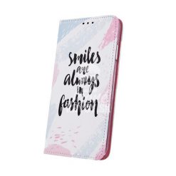 Kryty na mobil | Knižkové puzdro Trendy case Smiles are always in fashion – Sony Xperia 10 Plus | Kryty na mobil