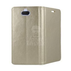 Kryty na mobil | Knižkové puzdro Magnet Book zlaté – Sony Xperia 10 Plus | Kryty na mobil