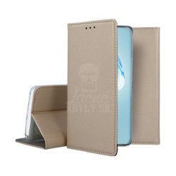 Kryty na mobil | Knižkové puzdro Smart Case Book zlaté – Samsung Galaxy S20 Plus (S20+) | Kryty na mobil