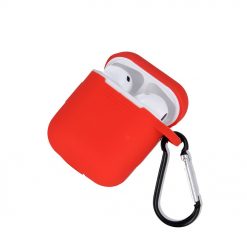 Kryty na mobil | Puzdro Silicone Hook AirPods červené – Apple AirPods | Kryty na mobil