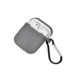 Puzdro Silicone Hook AirPods sivé – Apple AirPods | Kryty na mobil Kryty na mobil | Puzdro Silicone Hook AirPods sivé – Apple AirPods | Kryty na mobil