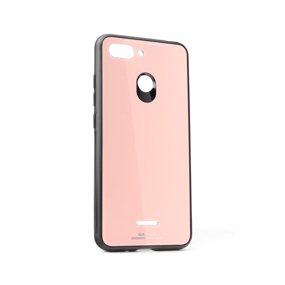 Sklenený kryt Glass Case ružový – Xiaomi Redmi Go | Kryty na mobil Kryty na mobil | Sklenený kryt Glass Case ružový – Xiaomi Redmi Go | Kryty na mobil