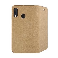 Knižkové puzdro Luna Book zlaté – Samsung Galaxy A20e | Kryty na mobil Kryty na mobil | Knižkové puzdro Luna Book zlaté – Samsung Galaxy A20e | Kryty na mobil