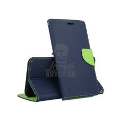 Kryty na mobil | Peňaženkové puzdro Fancy Book modro-limetkové – Samsung Galaxy S20 | Kryty na mobil