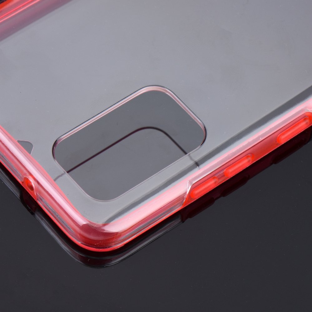 Puzdro 360 Full Cover transparentno-červené – Samsung Galaxy S20 Ultra | Kryty na mobil Kryty na mobil | Puzdro 360 Full Cover transparentno-červené – Samsung Galaxy S20 Ultra | Kryty na mobil