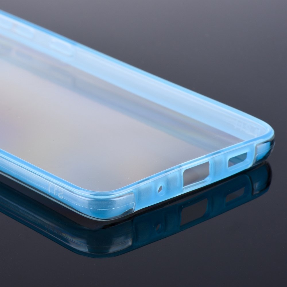 Puzdro 360 Full Cover transparentno-modré – Samsung Galaxy S20 Plus (S20+) | Kryty na mobil Kryty na mobil | Puzdro 360 Full Cover transparentno-modré – Samsung Galaxy S20 Plus (S20+) | Kryty na mobil