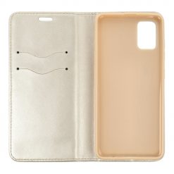 Knižkové puzdro Magnet Book zlaté – Samsung Galaxy A51 | Kryty na mobil Kryty na mobil | Knižkové puzdro Magnet Book zlaté – Samsung Galaxy A51 | Kryty na mobil