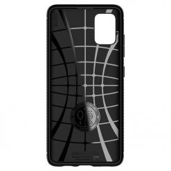 Kryty na mobil | Zadný kryt Spigen Rugged Armor matný čierny – Samsung Galaxy A51 | Kryty na mobil