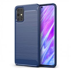 Zadný kryt Carbon modrý – Samsung Galaxy S20 Ultra