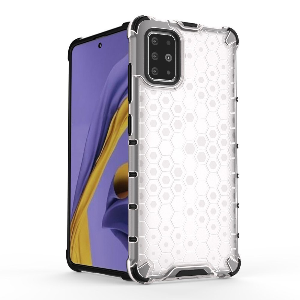 Odolný kryt Honeycomb Armor transparentný – Samsung Galaxy A51 | Kryty na mobil Kryty na mobil | Odolný kryt Honeycomb Armor transparentný – Samsung Galaxy A51 | Kryty na mobil