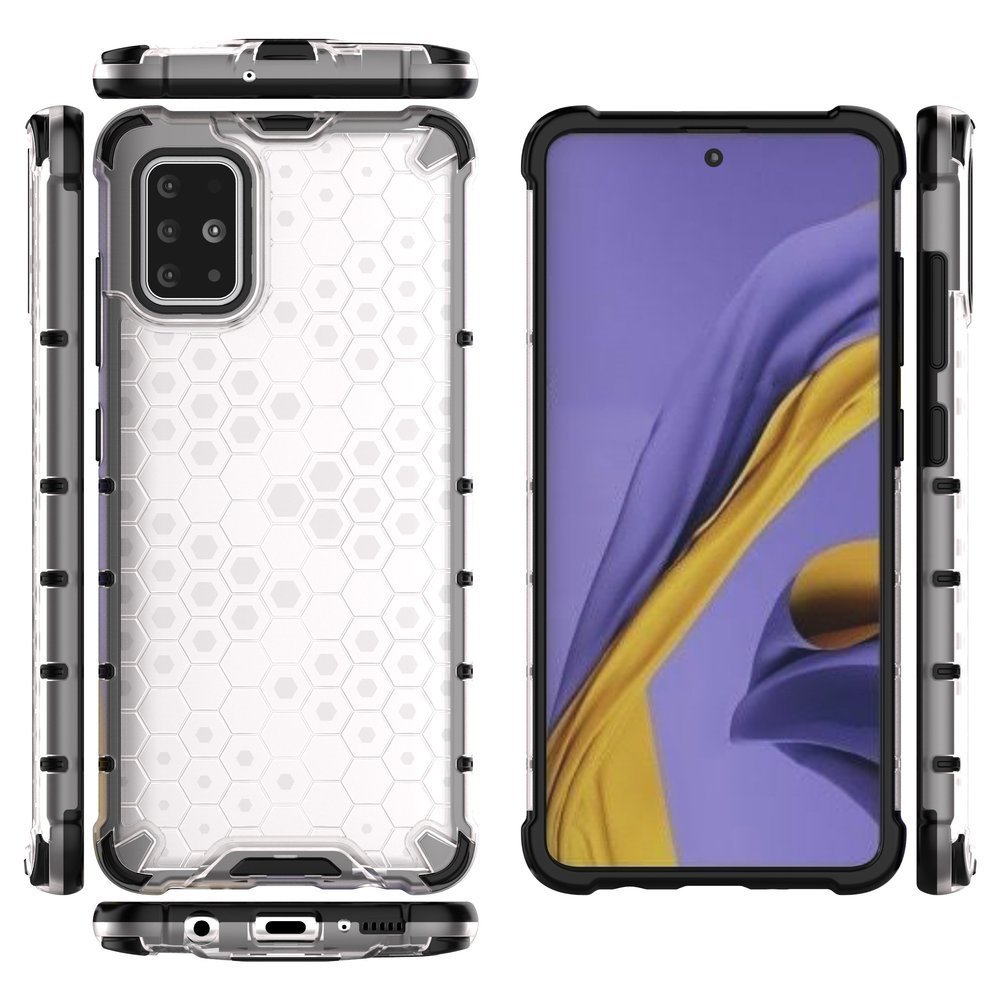 Odolný kryt Honeycomb Armor transparentný – Samsung Galaxy A51 | Kryty na mobil Kryty na mobil | Odolný kryt Honeycomb Armor transparentný – Samsung Galaxy A51 | Kryty na mobil