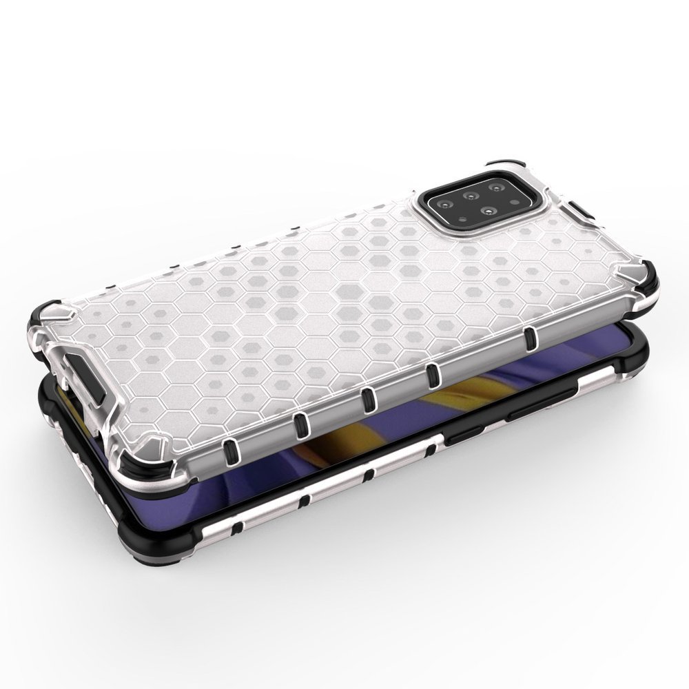 Odolný kryt Honeycomb Armor transparentný – Samsung Galaxy S20 Plus (S20+) | Kryty na mobil Kryty na mobil | Odolný kryt Honeycomb Armor transparentný – Samsung Galaxy S20 Plus (S20+) | Kryty na mobil