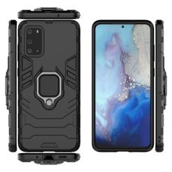 Kryty na mobil | Odolný kryt Ring Armor čierny – Samsung Galaxy S20 | Kryty na mobil