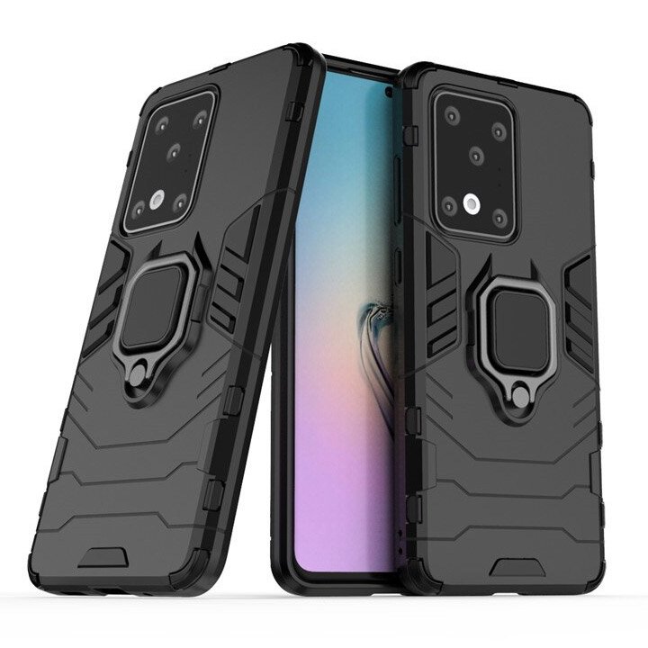 Odolný kryt Ring Armor čierny – Samsung Galaxy S20 Ultra | Kryty na mobil Kryty na mobil | Odolný kryt Ring Armor čierny – Samsung Galaxy S20 Ultra | Kryty na mobil
