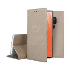 Knižkové puzdro Smart Case Book zlaté – Huawei Mate 20