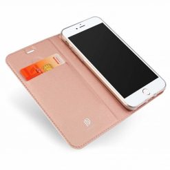 Kryty na mobil | Peňaženkové puzdro Dux Ducis Skin Pro ružové – Apple iPhone 7 / iPhone 8 / iPhone SE 2020 / iPhone SE 2022 | Kryty na mobil