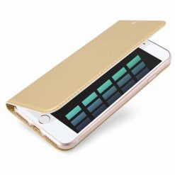 Kryty na mobil | Peňaženkové puzdro Dux Ducis Skin Pro zlaté – Apple iPhone 7 / iPhone 8 / iPhone SE 2020 / iPhone SE 2022 | Kryty na mobil