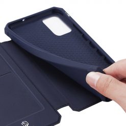 Kryty na mobil | Peňaženkové puzdro Dux Ducis Skin X modré – Samsung Galaxy A51 | Kryty na mobil