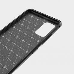 Kryty na mobil | Zadný kryt Carbon čierny – Samsung Galaxy A51 | Kryty na mobil