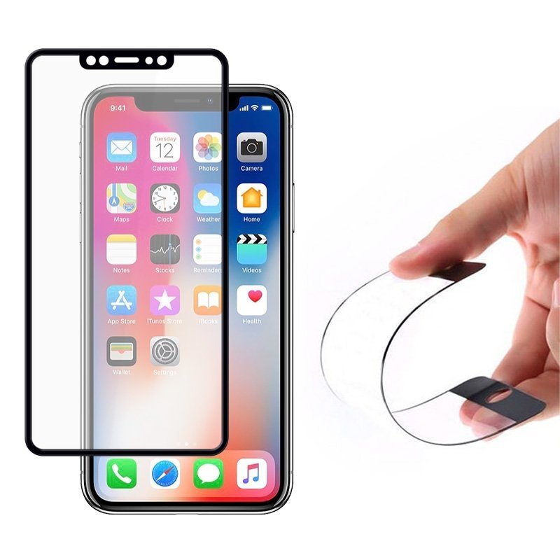 Celopovrchové Flexibilné Tvrdené sklo Full Cover Nano Flexi 9H – iPhone X | Kryty na mobil Kryty na mobil | Celopovrchové Flexibilné Tvrdené sklo Full Cover Nano Flexi 9H – iPhone X | Kryty na mobil