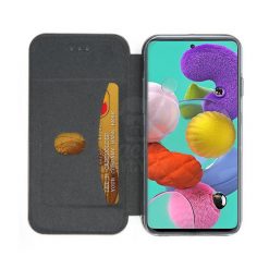 Kryty na mobil | Peňaženkové puzdro Elegance sivé – Samsung Galaxy A51 | Kryty na mobil