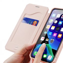 Kryty na mobil | Peňaženkové puzdro Dux Ducis Skin X ružové – iPhone 11 Pro | Kryty na mobil